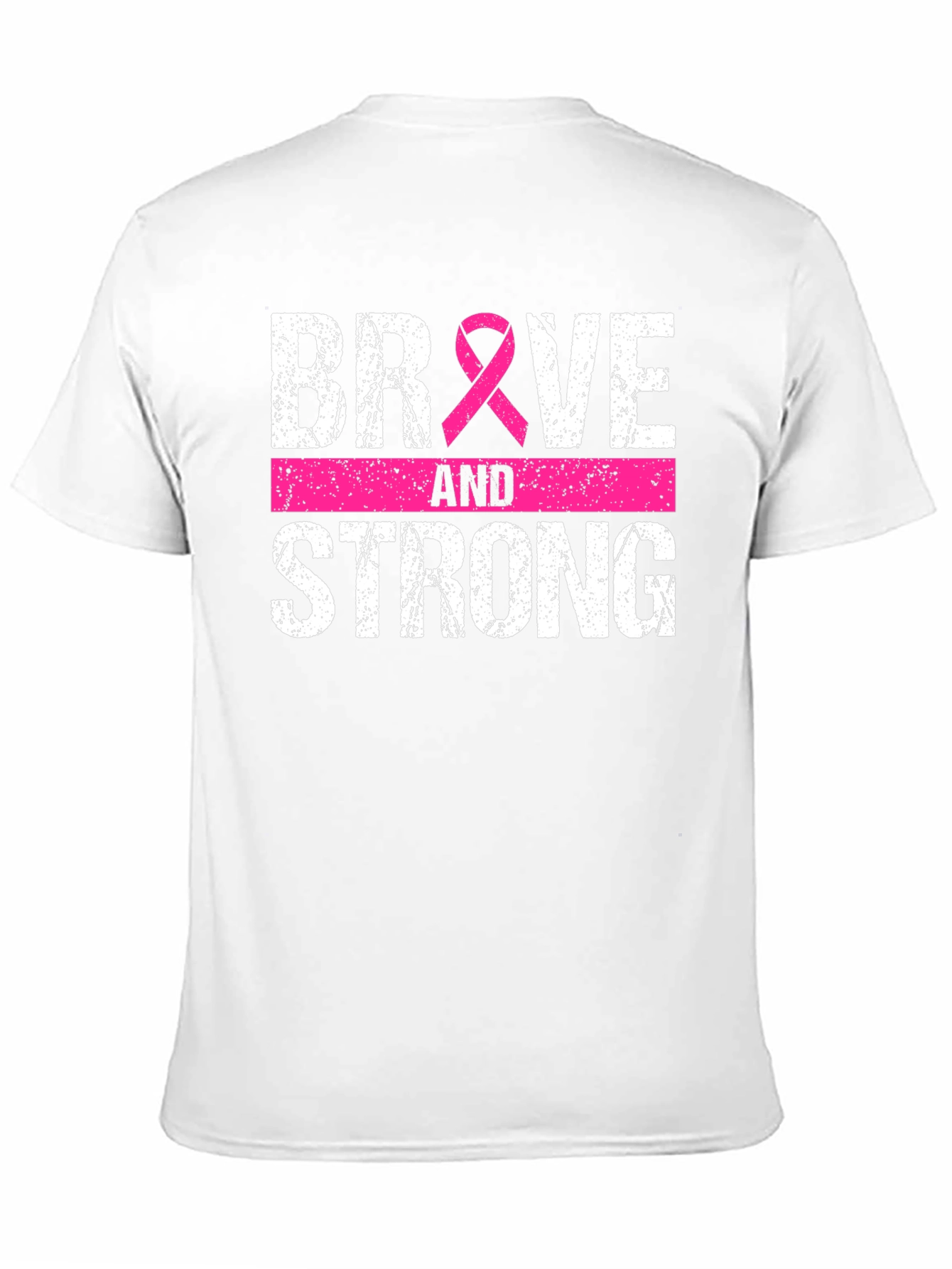 Brave and Strong Breast Cancer Awareness Tee
