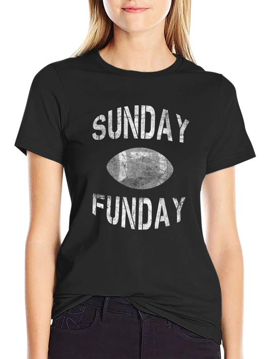 Sunday Funday Football T-Shirt - Casual Wear