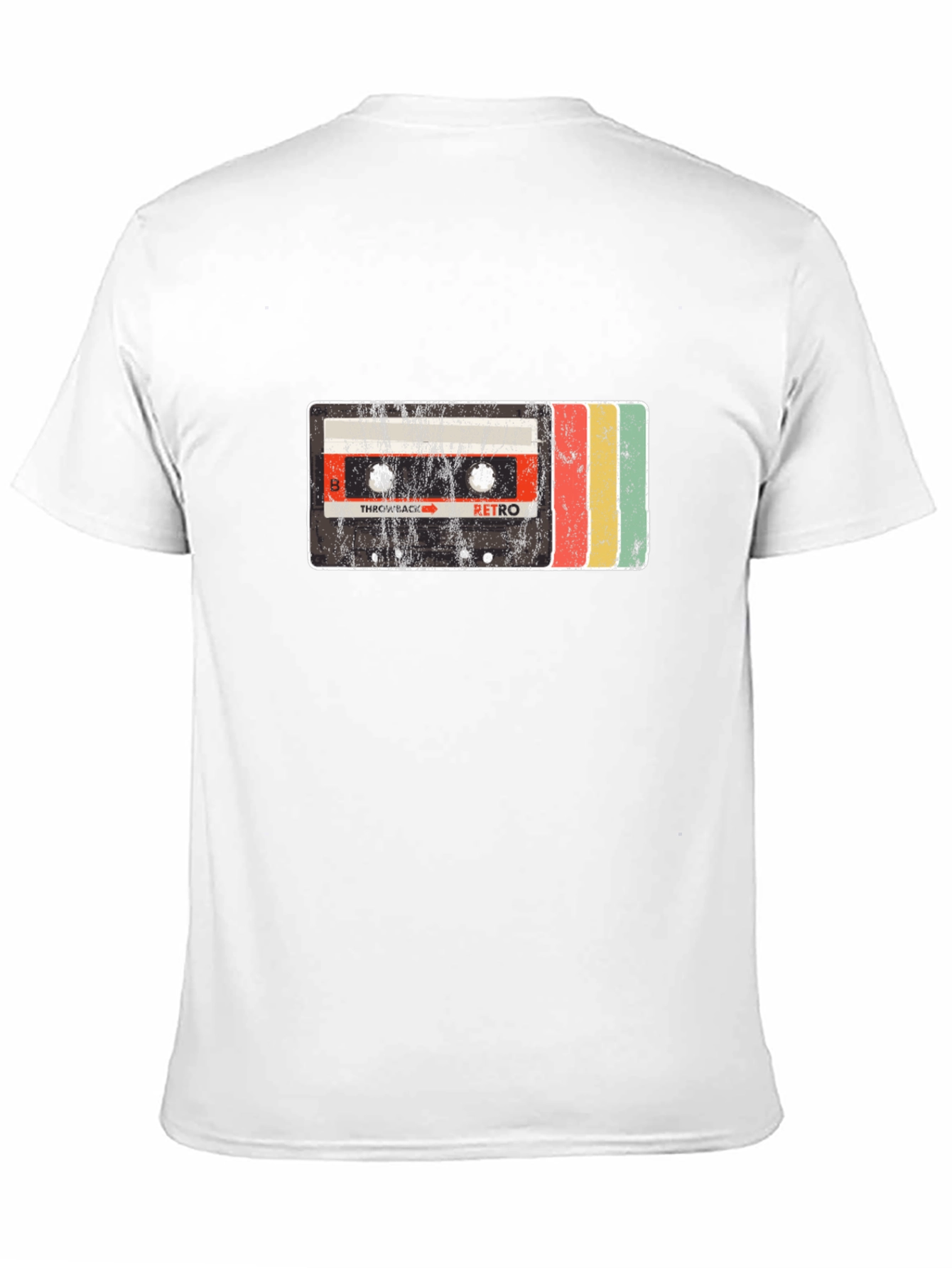 Retro Cassette Tape Graphic Tee - Throwback Style