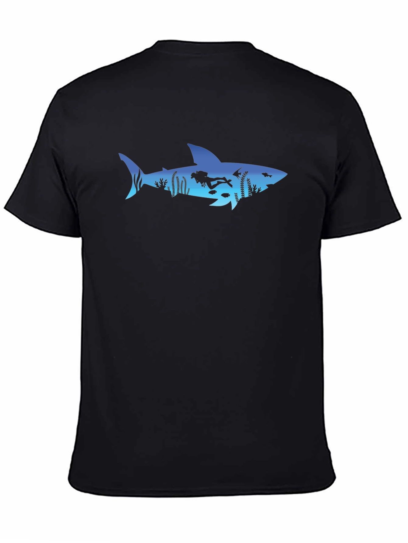 Shark Diver Graphic Tee