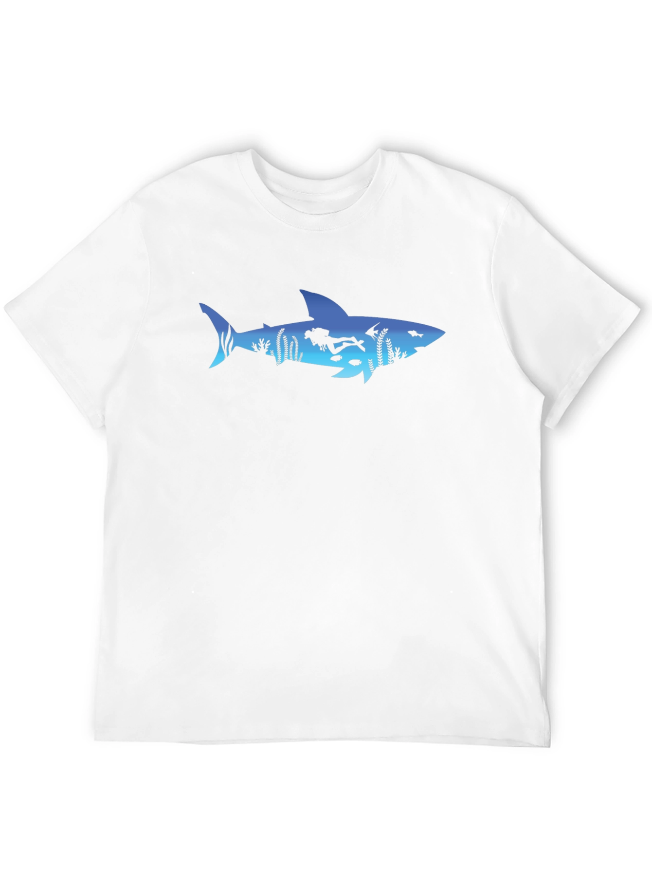 Shark Diver Graphic Tee