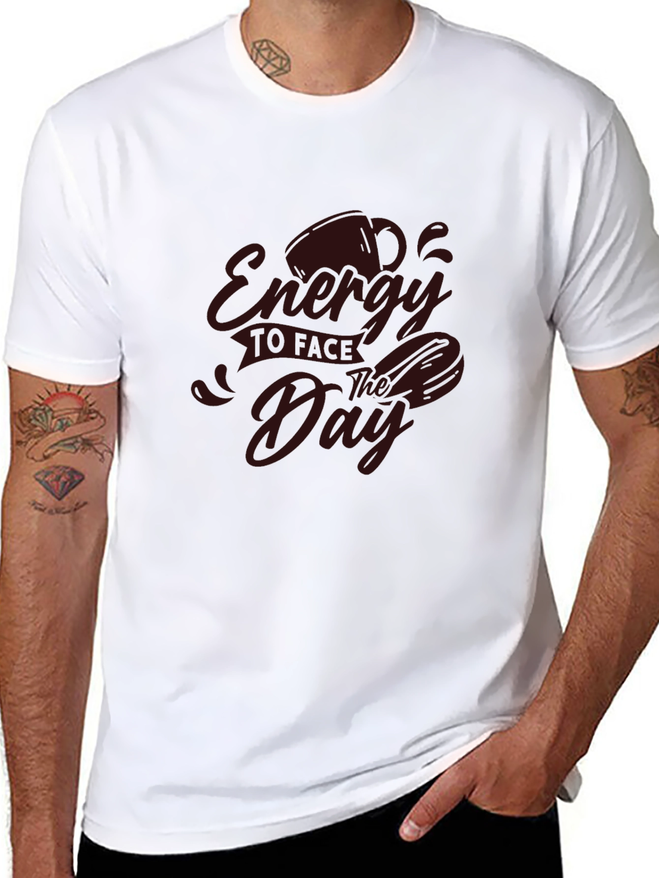 Energy to Face the Day Graphic Tee