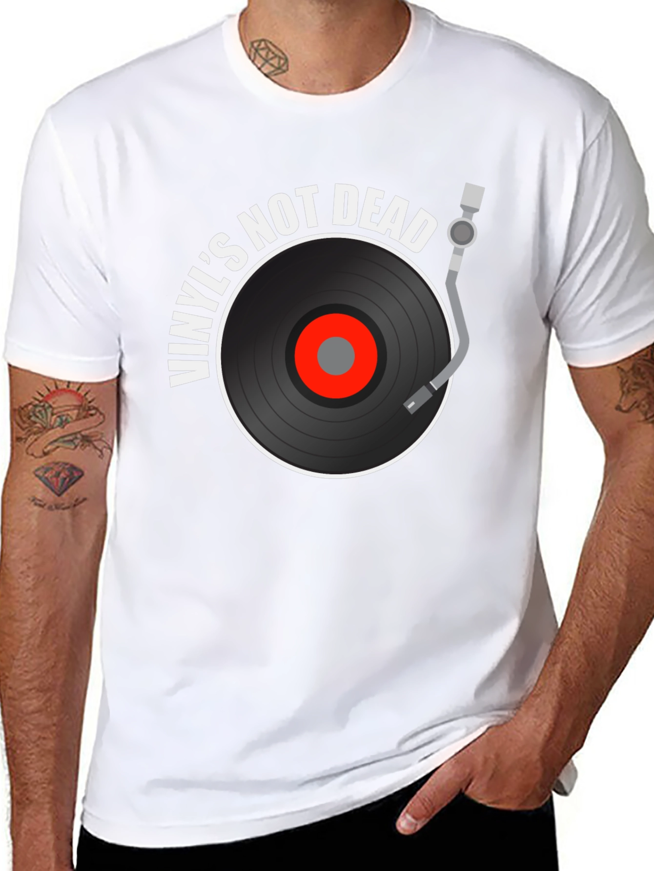 Vinyls Not Dead Graphic Tee