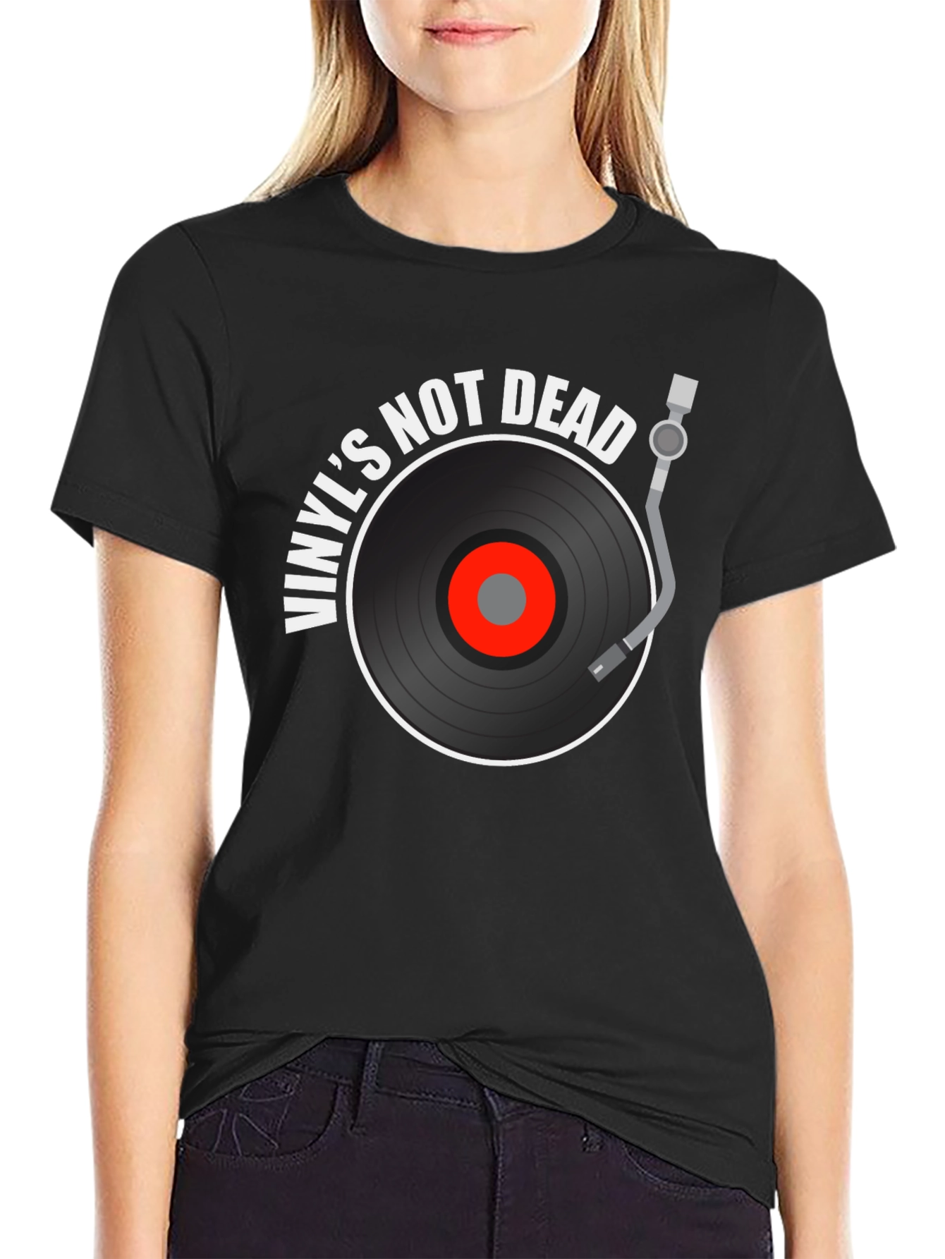 Vinyls Not Dead Graphic Tee