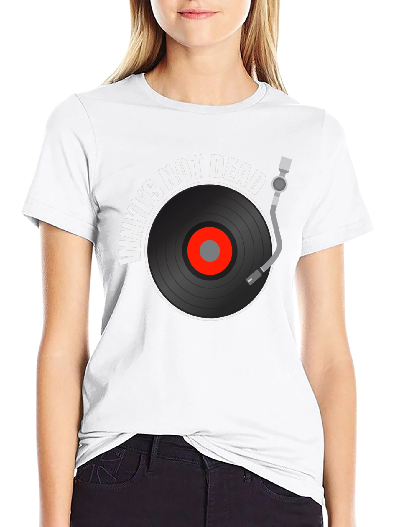 Vinyls Not Dead Graphic Tee