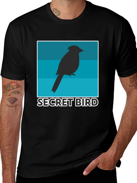 Secret Bird Graphic Tee - Unique Design