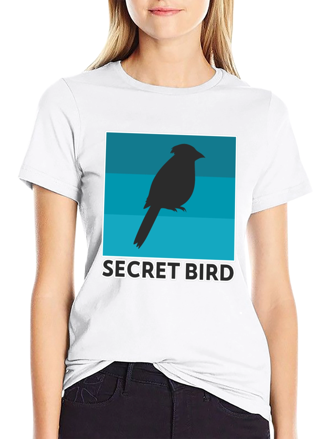 Secret Bird Graphic Tee - Unique Design