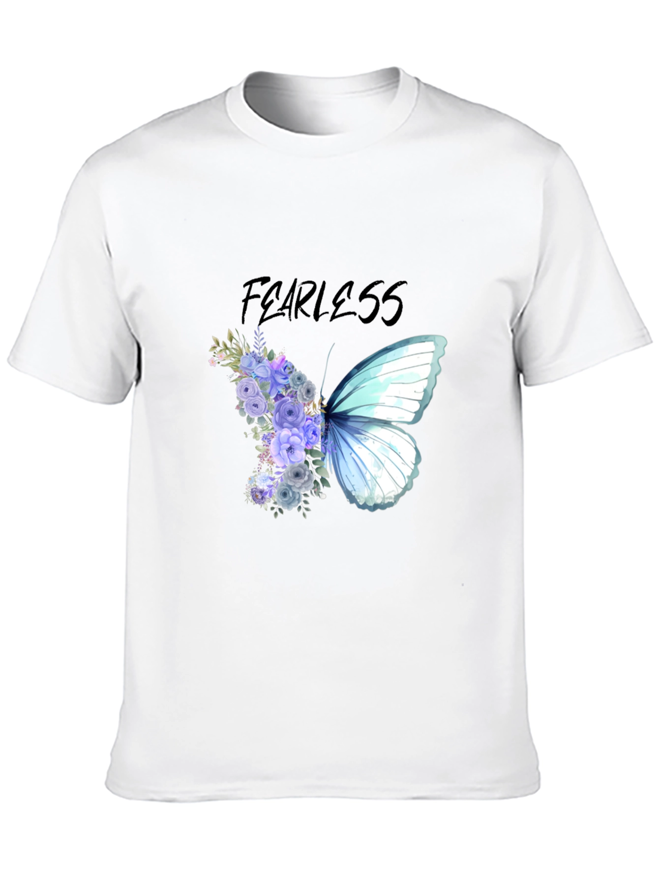Fearless Butterfly Floral T-Shirt