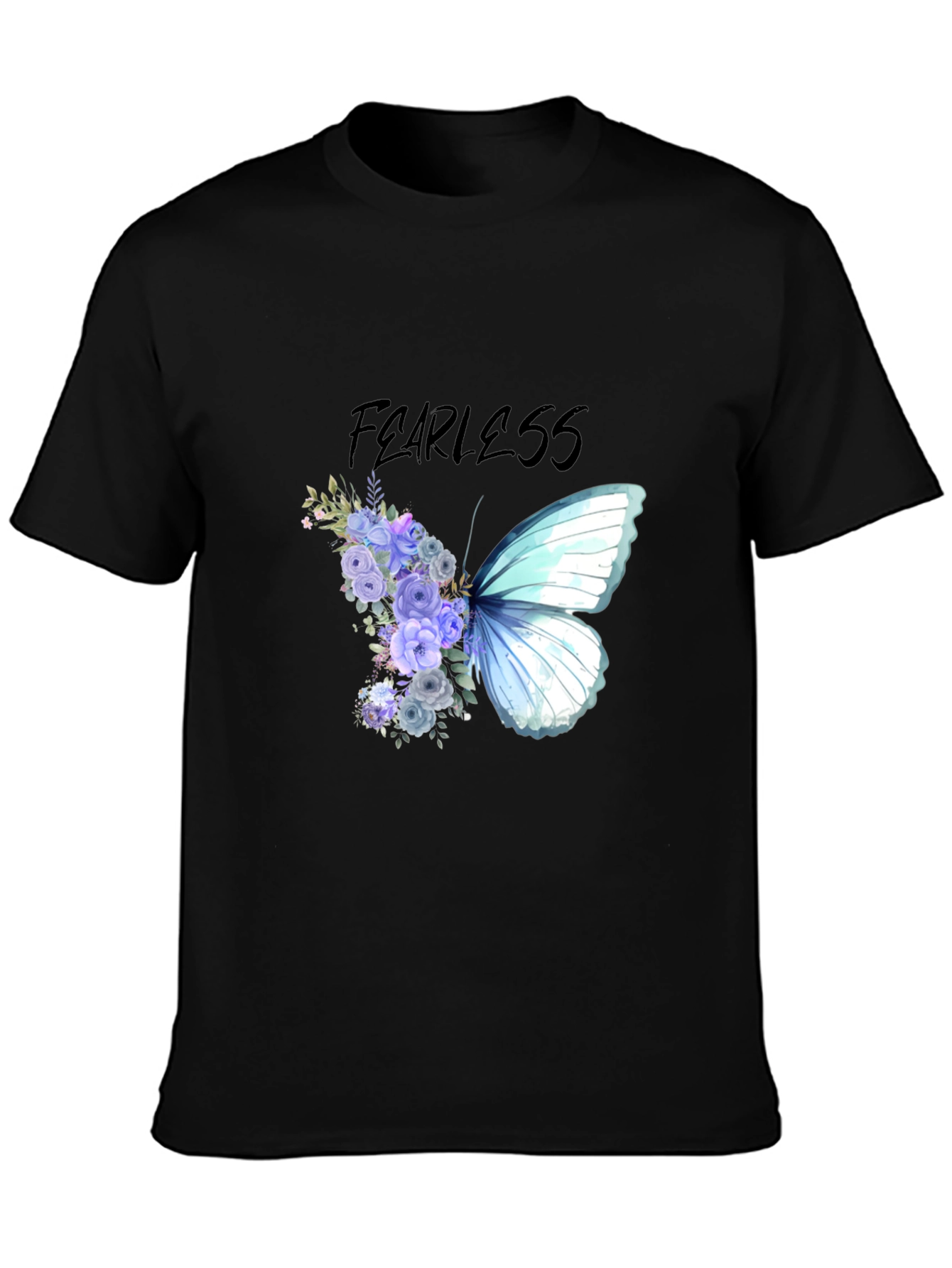 Fearless Butterfly Floral T-Shirt
