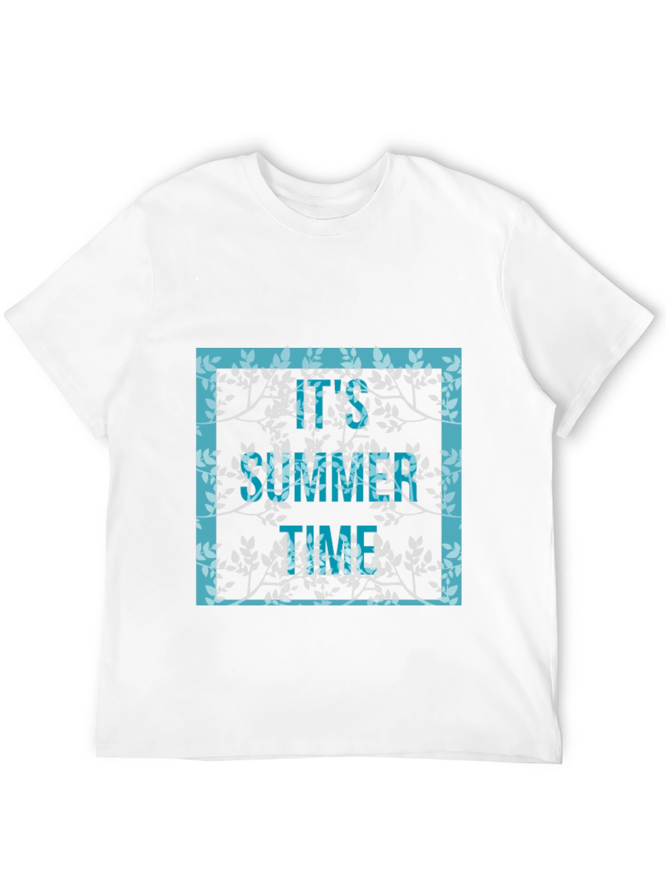 Its Summer Time Graphic Tee - Trendy Black T-Shirt