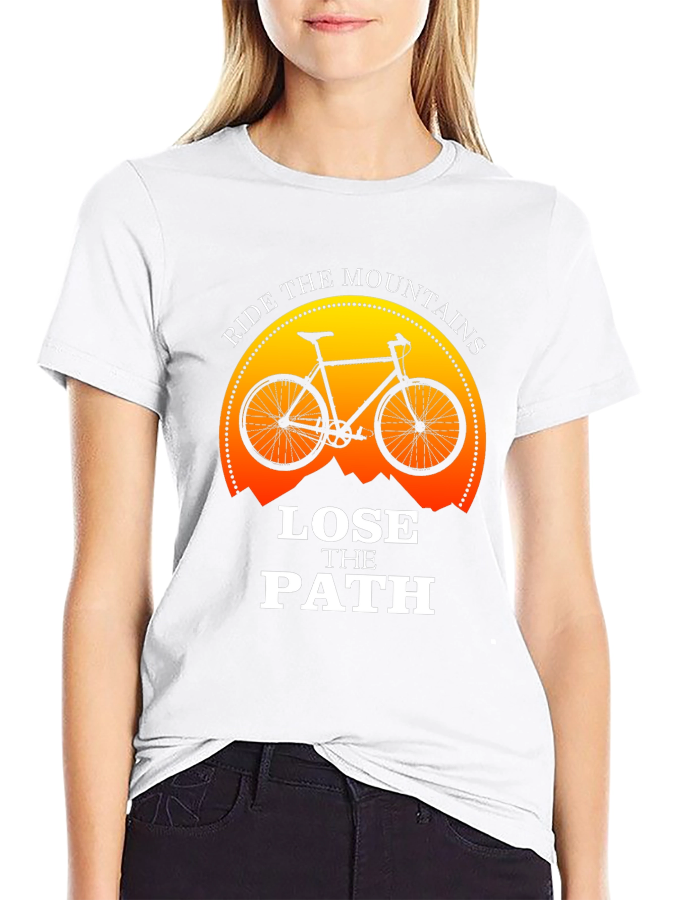 Ride the Mountains Bike Graphic Tee