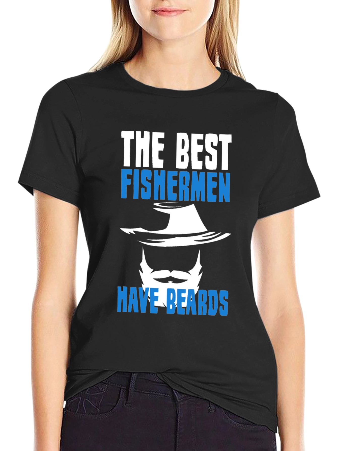 Funny Fisherman T-Shirt - Best Fishermen Have Beards