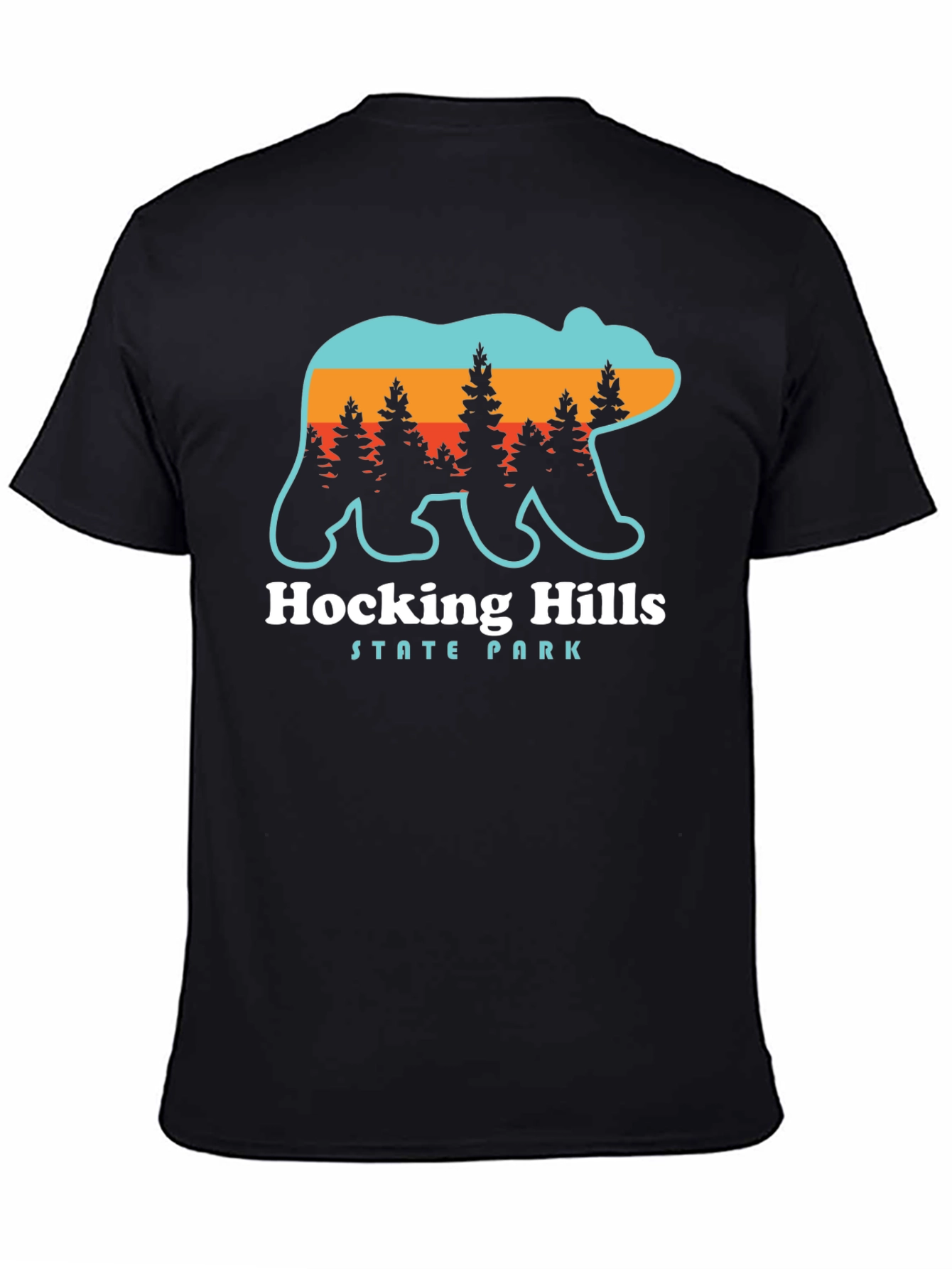 Hocking Hills State Park Bear Graphic Tee