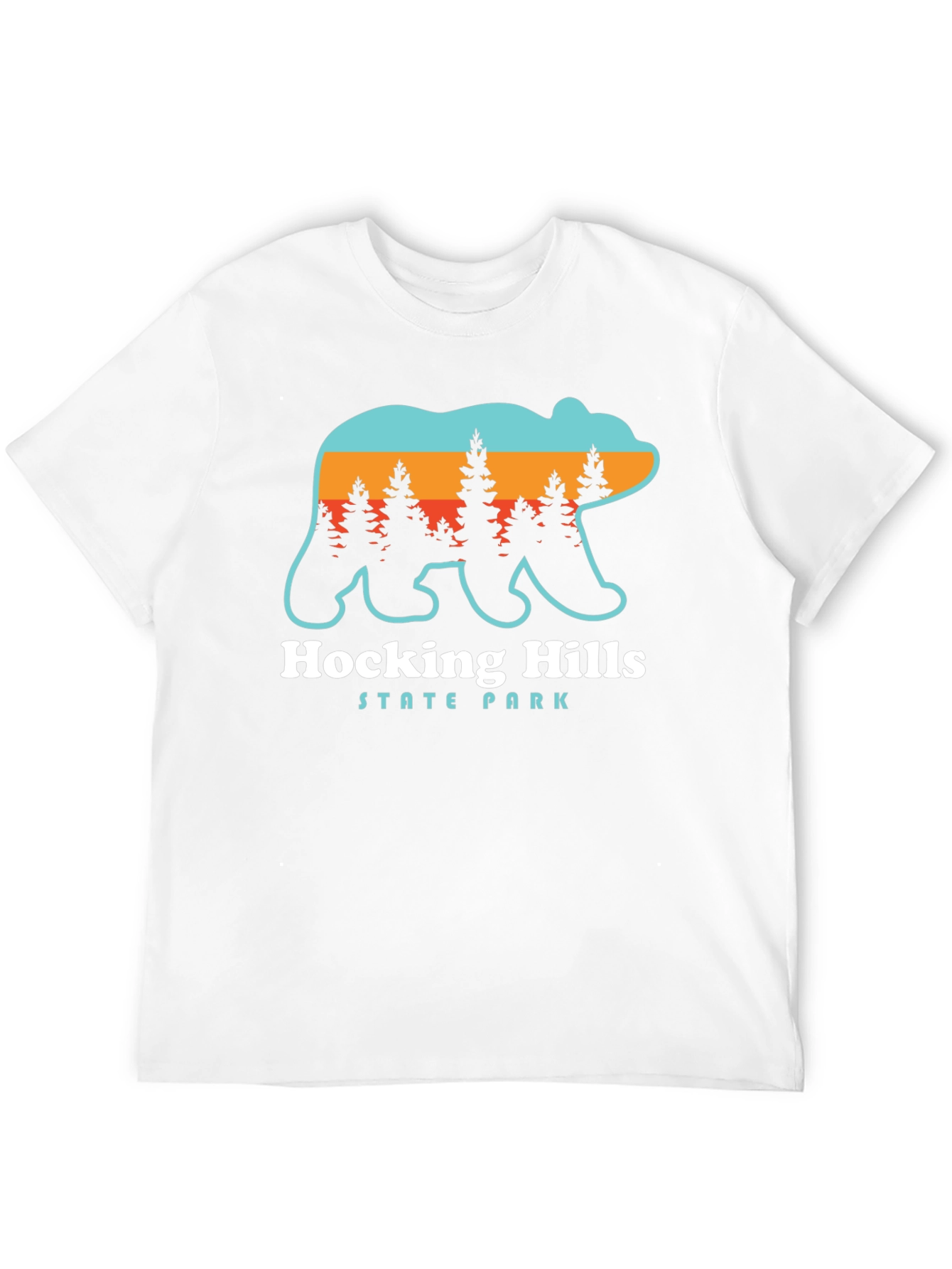Hocking Hills State Park Bear Graphic Tee