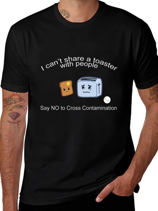 Funny Food Safety T-Shirt: Say No To Cross Contamination