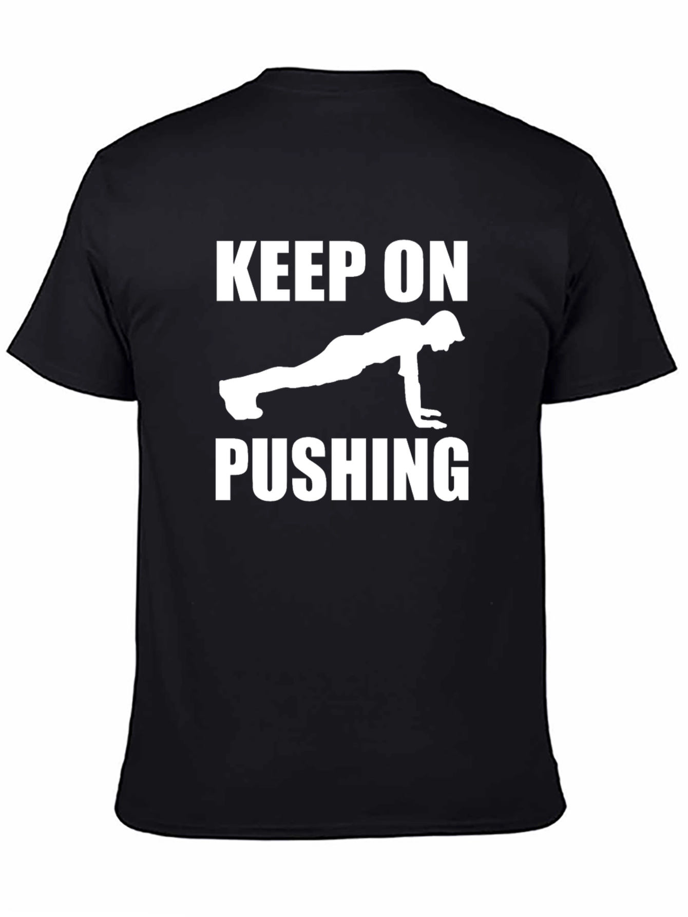 Keep On Pushing Graphic T-Shirt