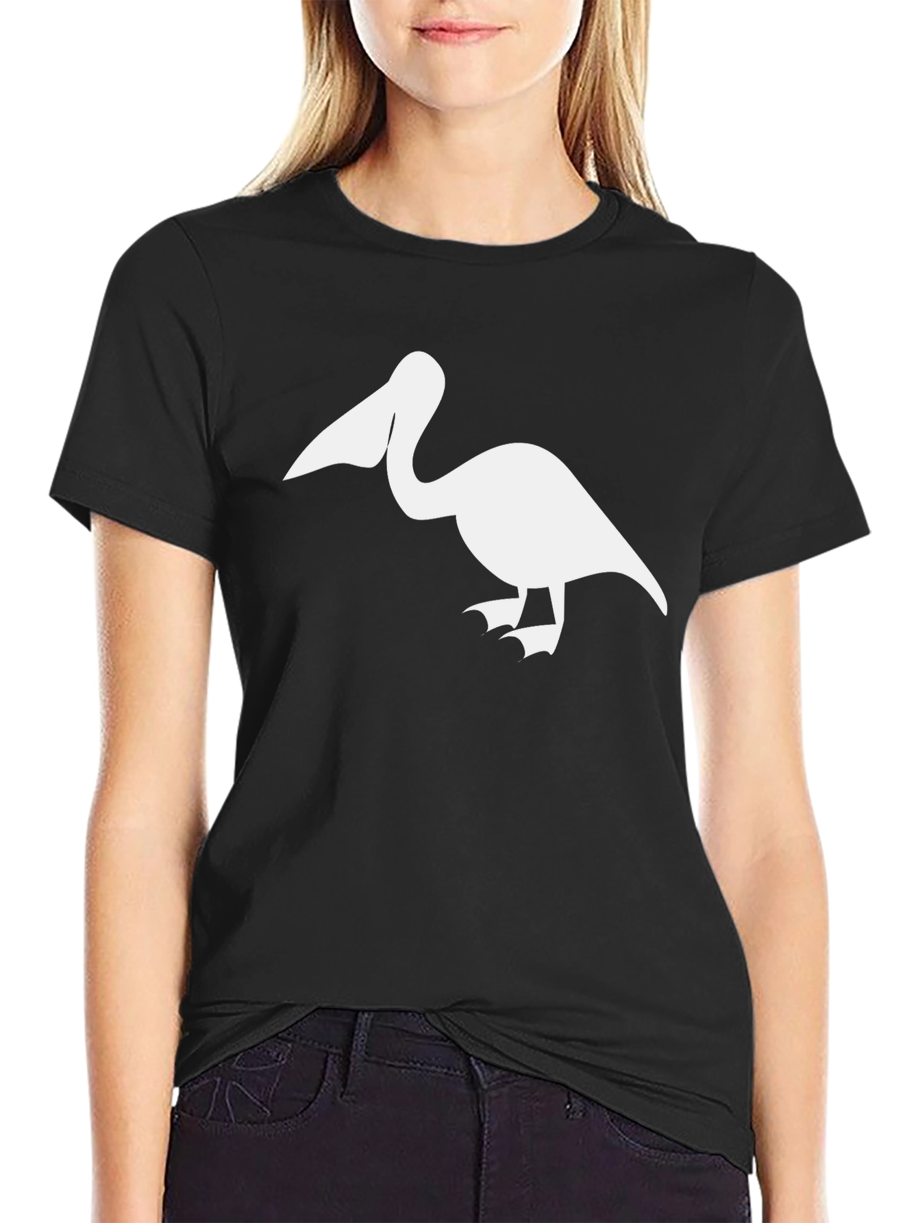 Pelican Graphic T-Shirt - Black Cotton Tee