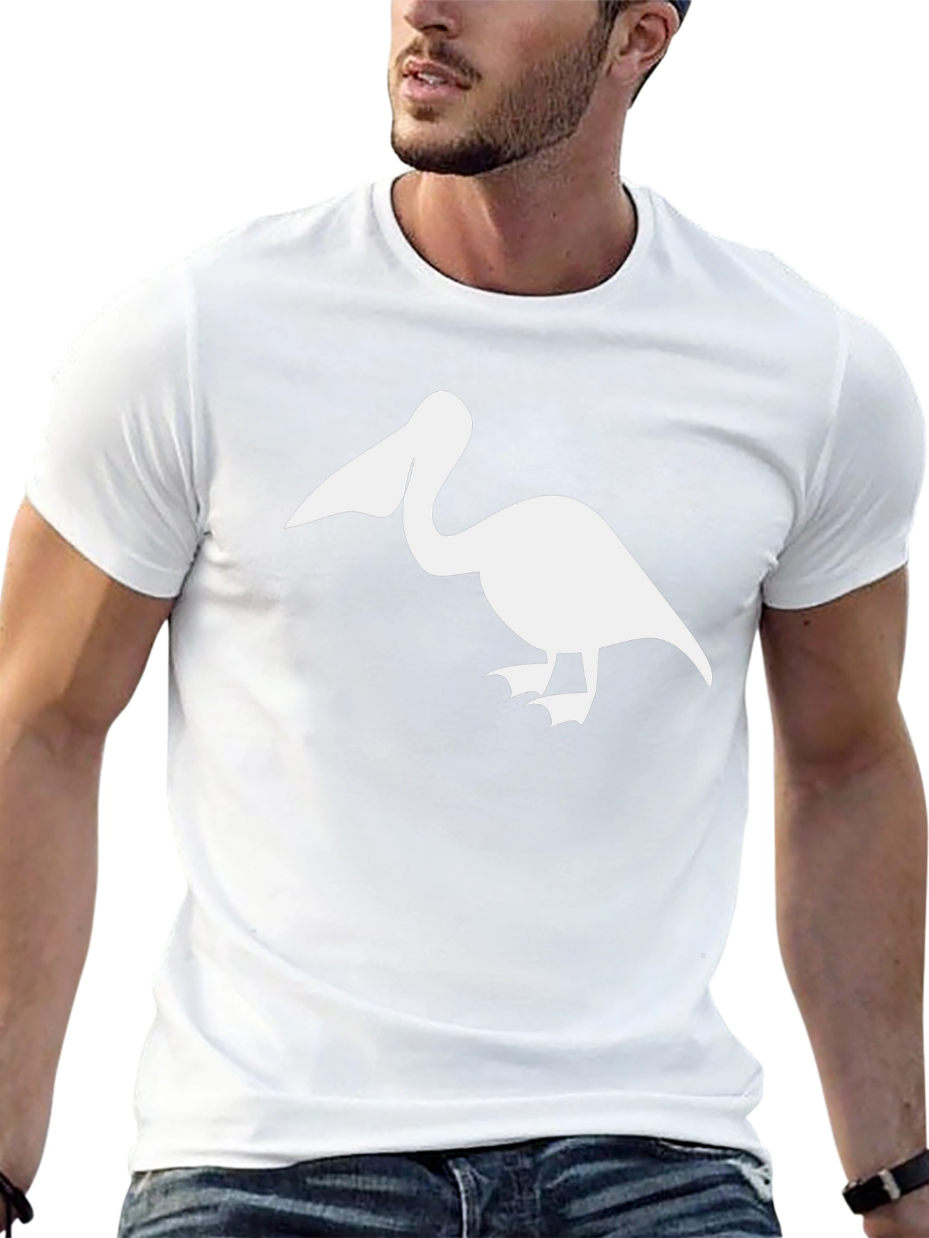 Pelican Graphic T-Shirt - Black Cotton Tee