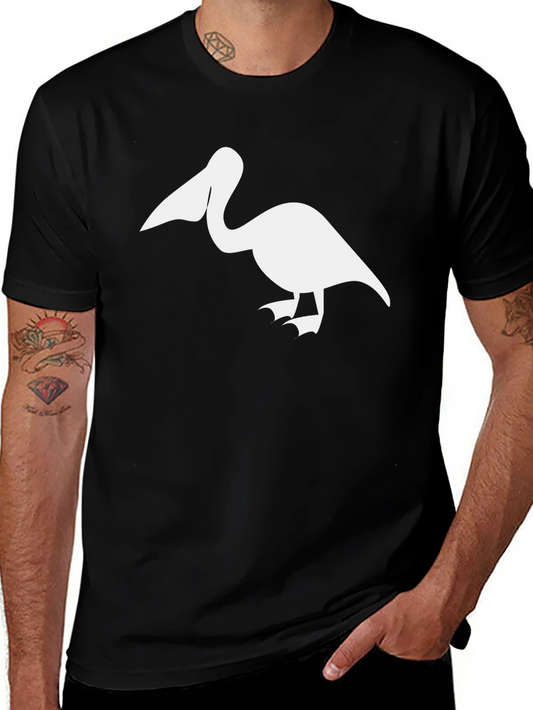 Pelican Graphic T-Shirt - Black Cotton Tee