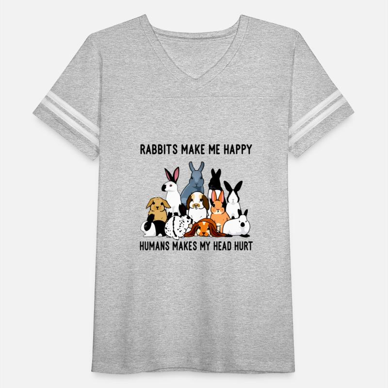 Rabbits Make Me Happy Hus Make My Head Hurt