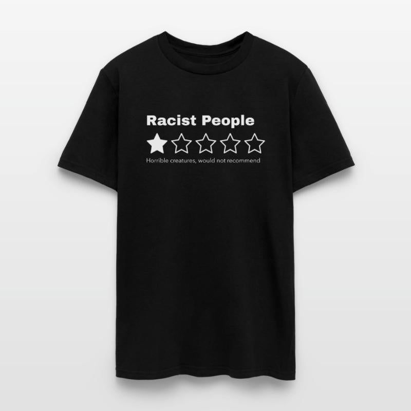 Racist People one star Horrible creatures