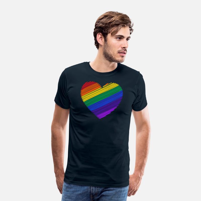 Rainbow heart
