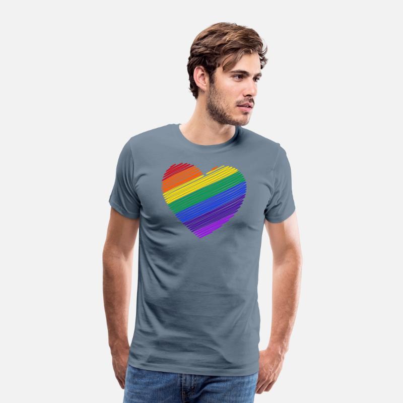 Rainbow heart