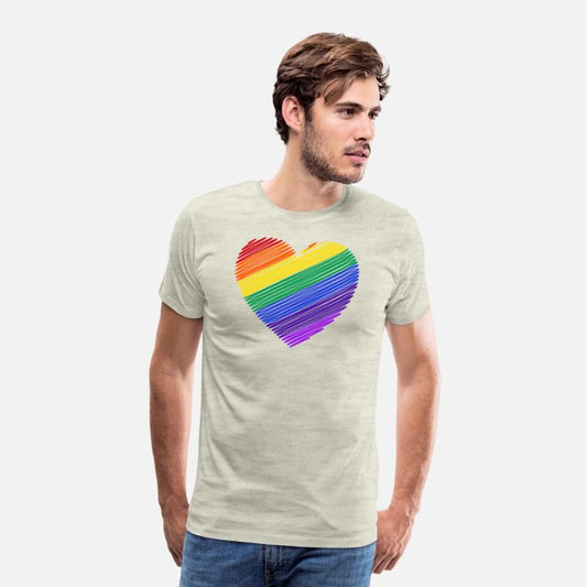 Rainbow heart