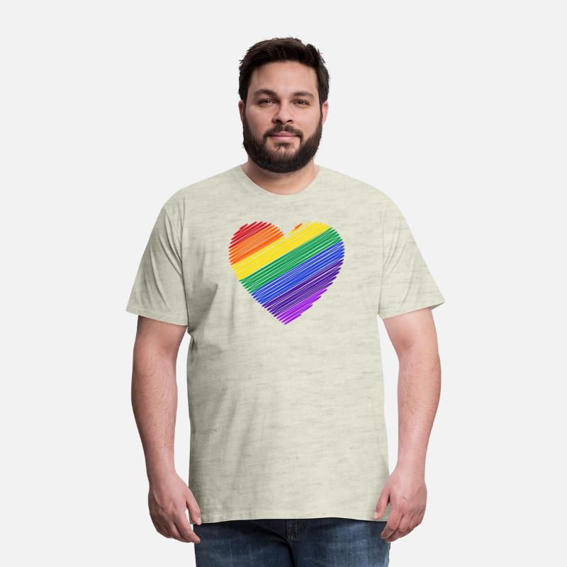 Rainbow heart