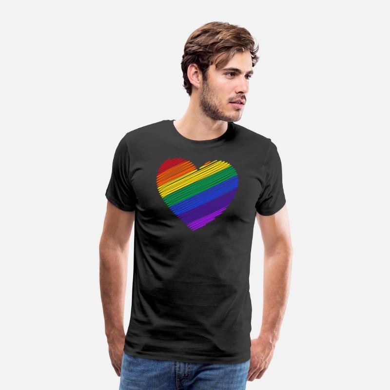 Rainbow heart