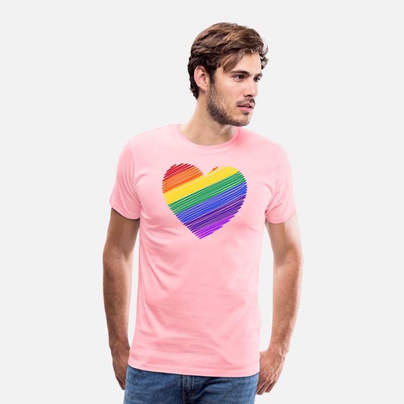 Rainbow heart