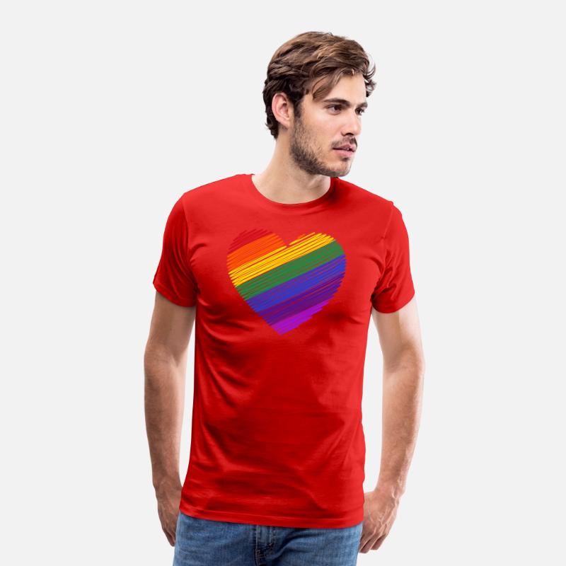 Rainbow heart
