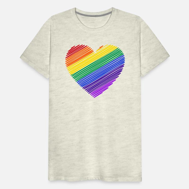 Rainbow heart