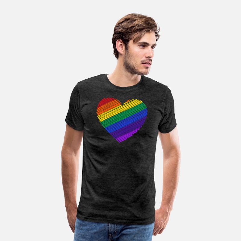 Rainbow heart