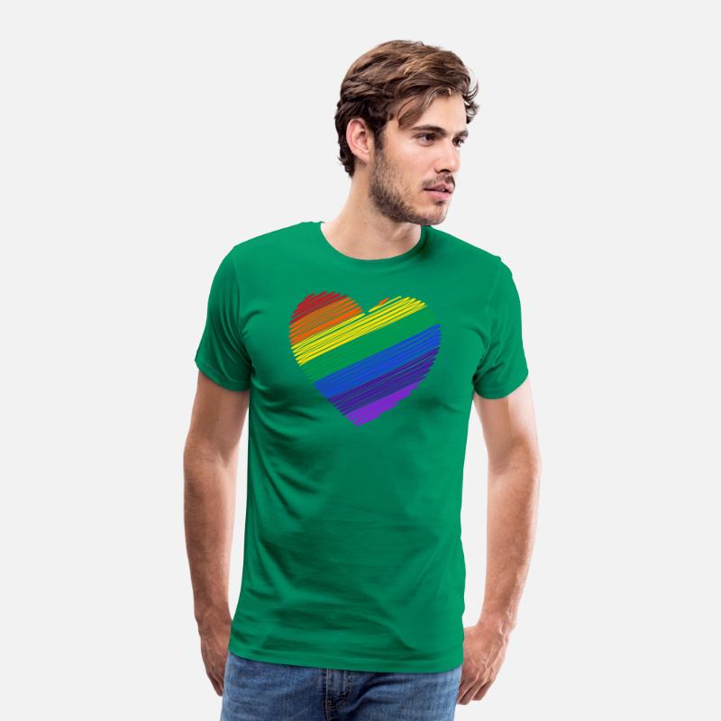 Rainbow heart