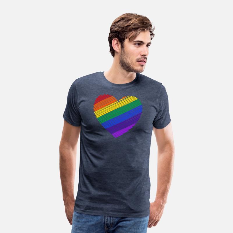 Rainbow heart