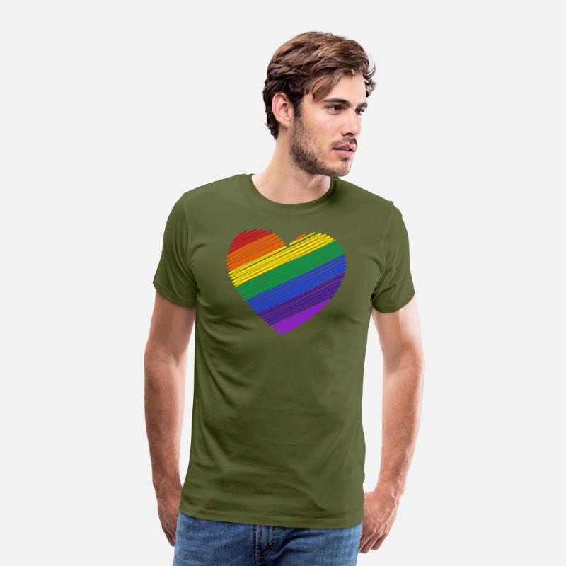 Rainbow heart