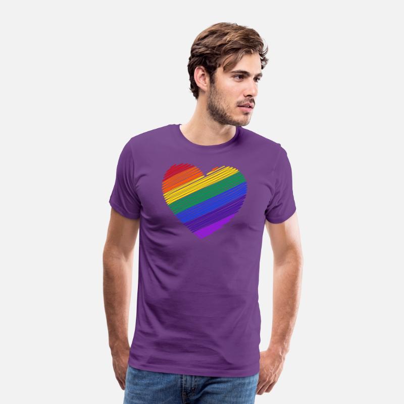 Rainbow heart