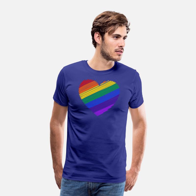 Rainbow heart