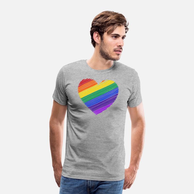 Rainbow heart