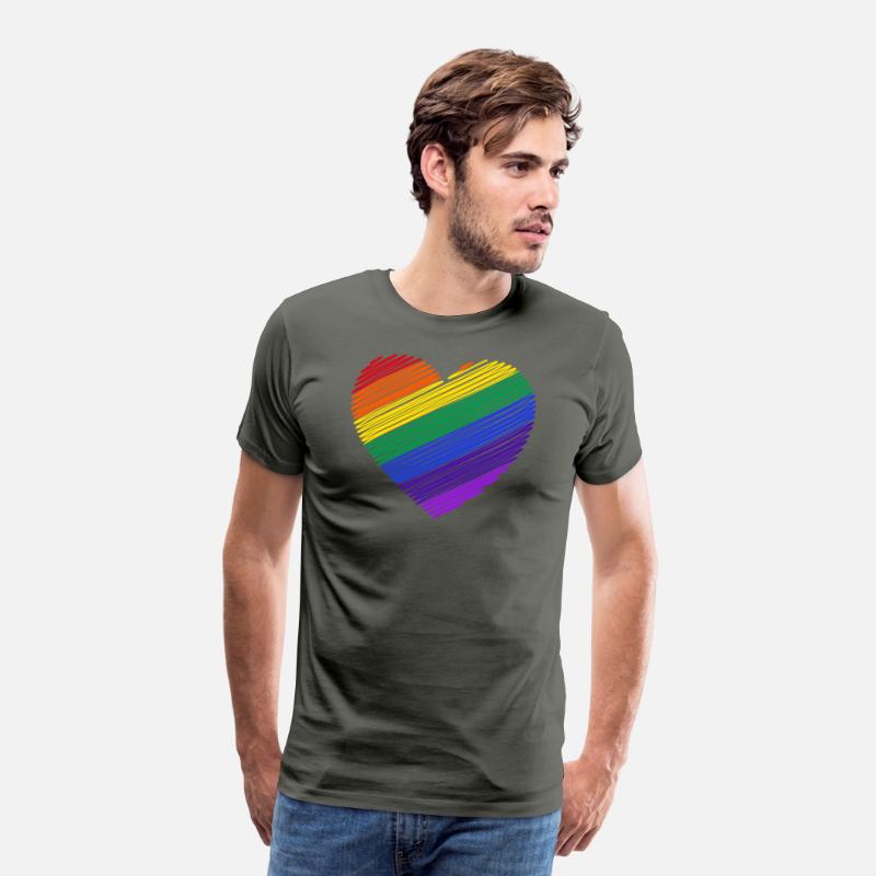 Rainbow heart