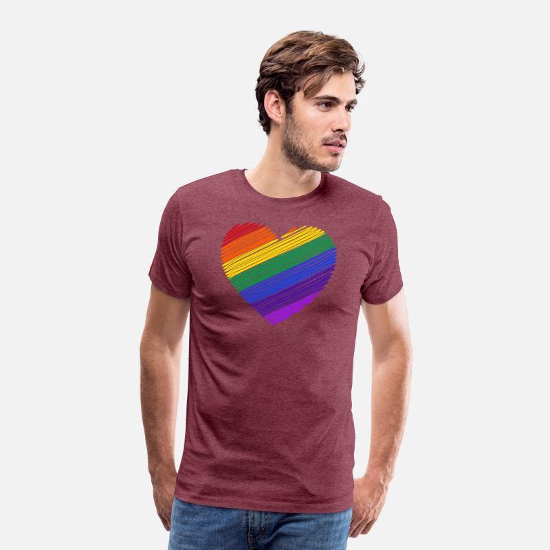 Rainbow heart