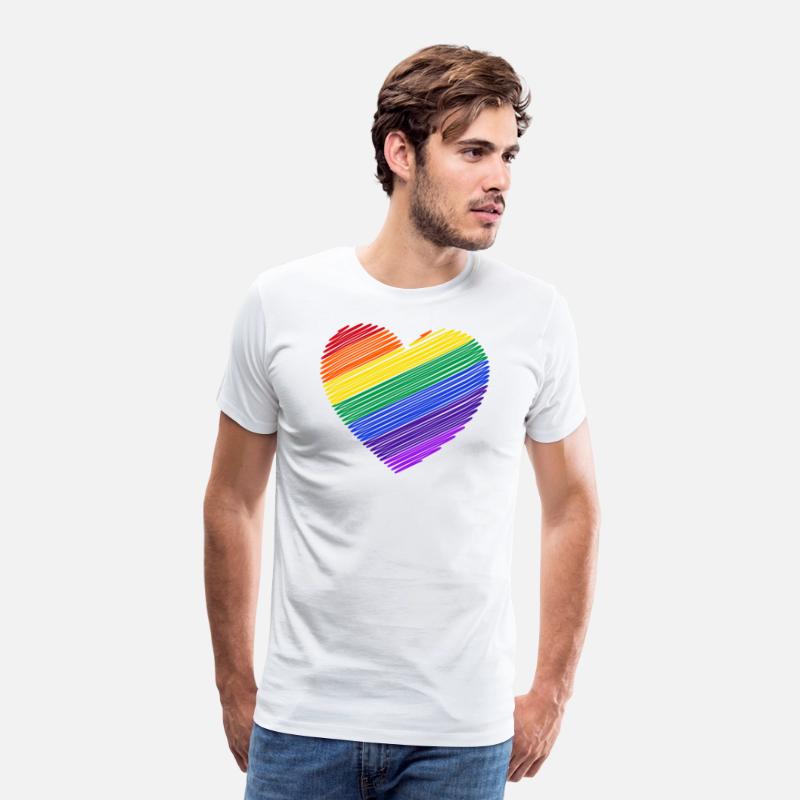 Rainbow heart