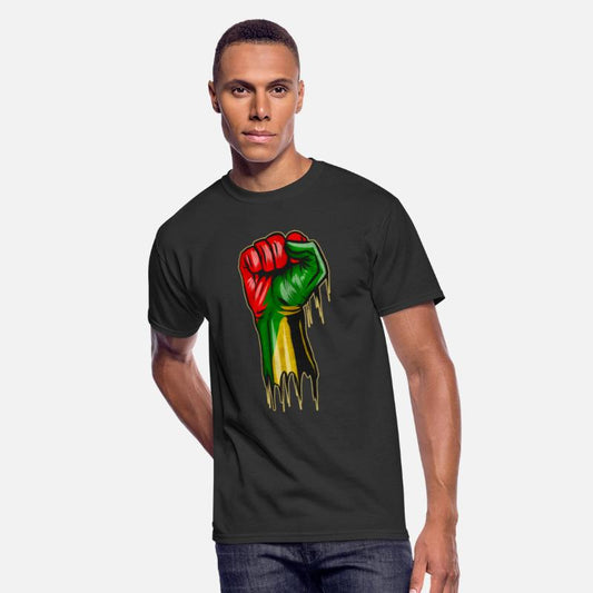 Raise your fist - Black history Month Afro