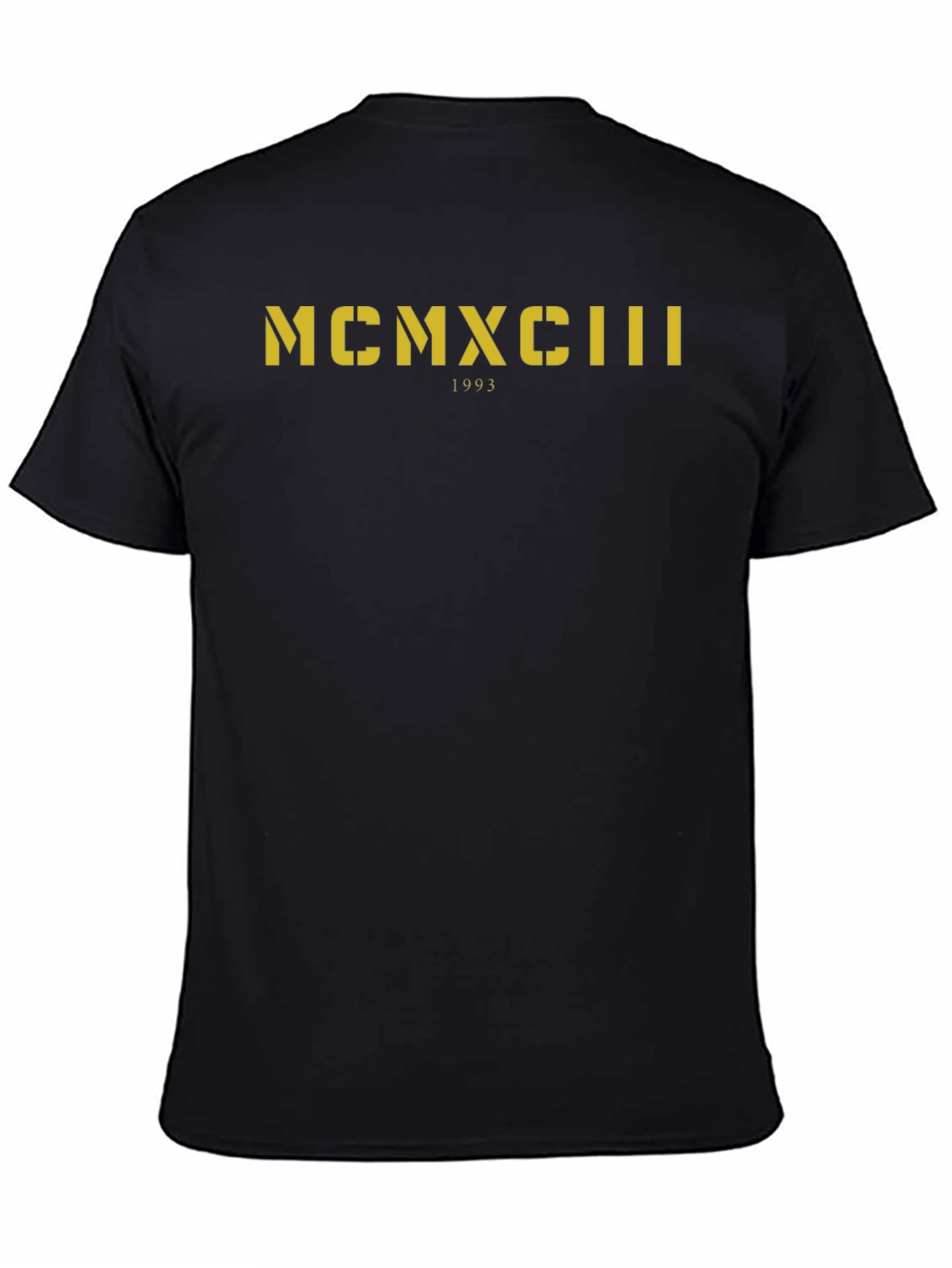 MCMXCIII 1993 Graphic Tee - Black