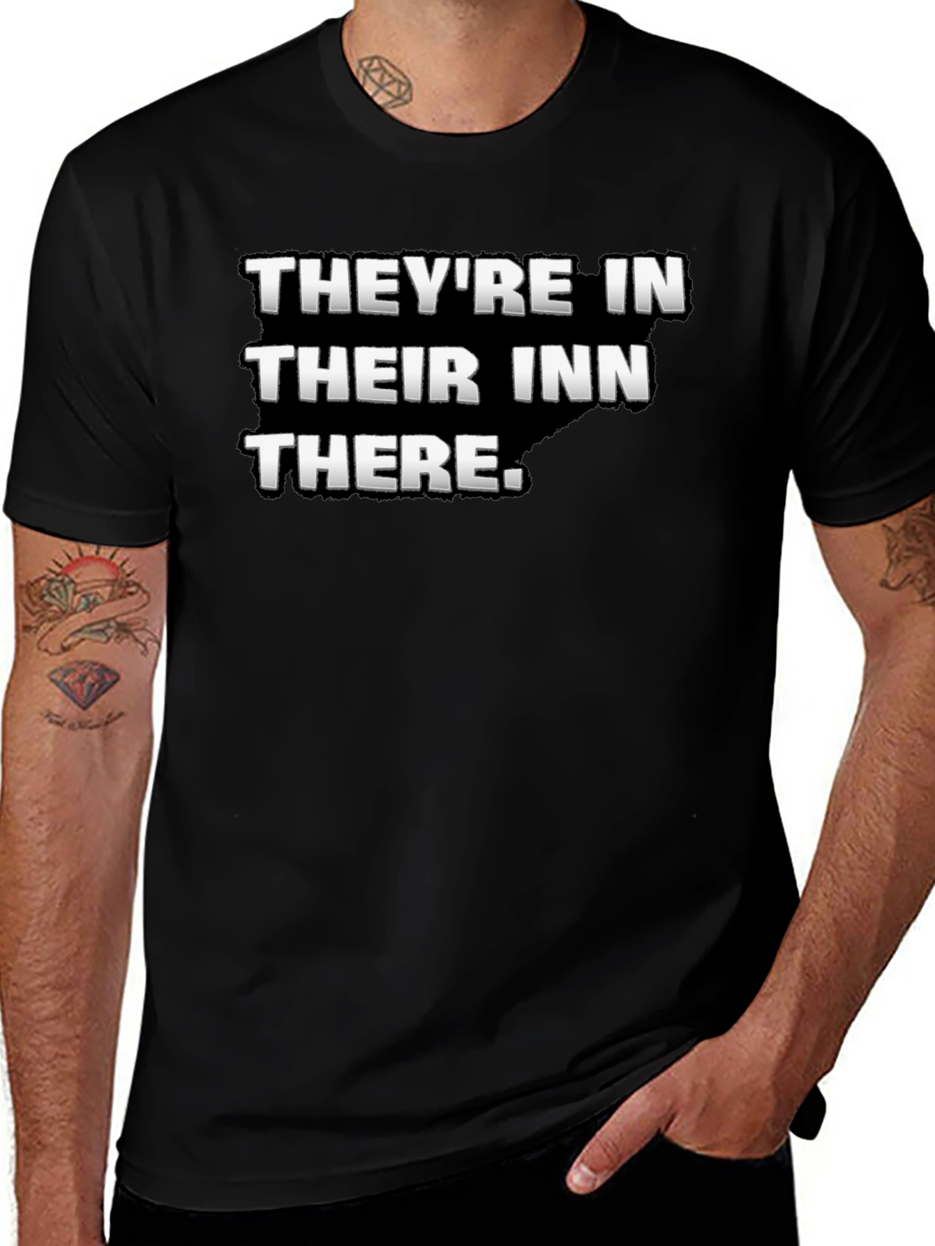 Humorous Theyre/Their/There T-Shirt