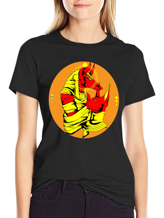 Anubis Graphic Tee - Egyptian God T-Shirt