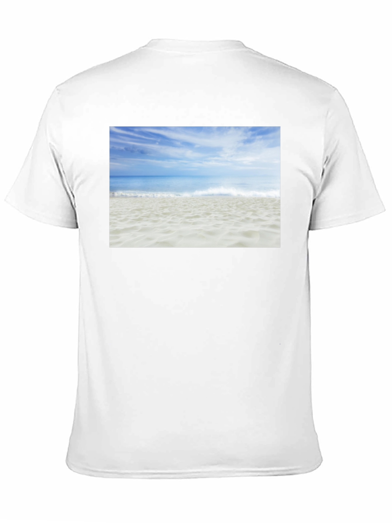 Beach Scene Graphic Tee - Coastal Vibes