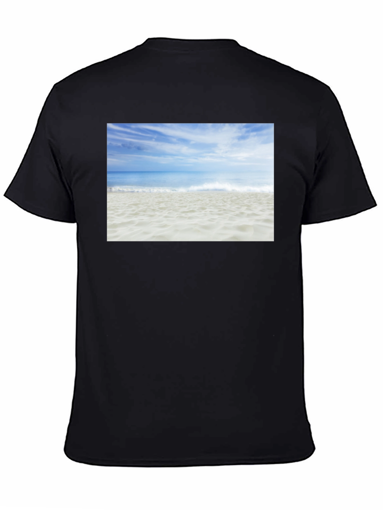 Beach Scene Graphic Tee - Coastal Vibes