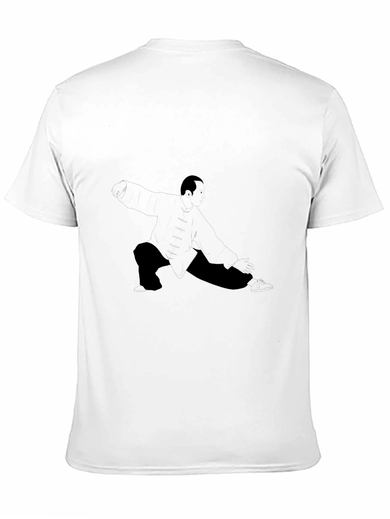 Mens Black Graphic Print Crew Neck T-Shirt